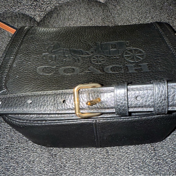 Coach Black Leather Crossbody Bag - Picture 6 of 11